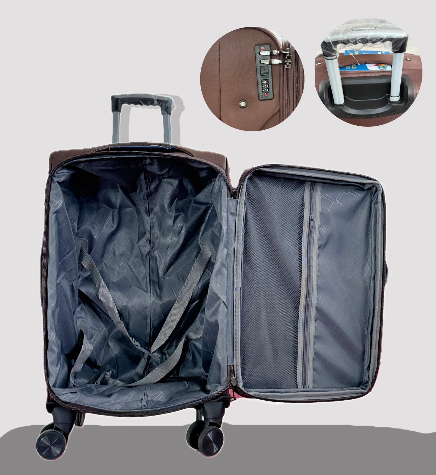 Antler branded soft luggage